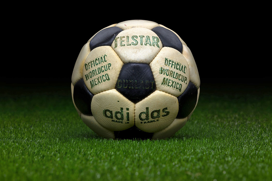 Photo of the official match-ball for FIFA World Cup in Mexico 1970