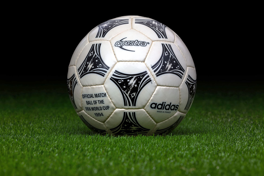 Photo of the official match-ball for FIFA World Cup in USA 1994