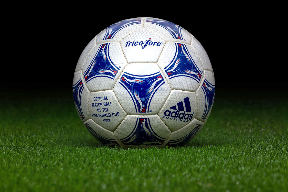 Photo of the official match-ball for FIFA World Cup in France 1998