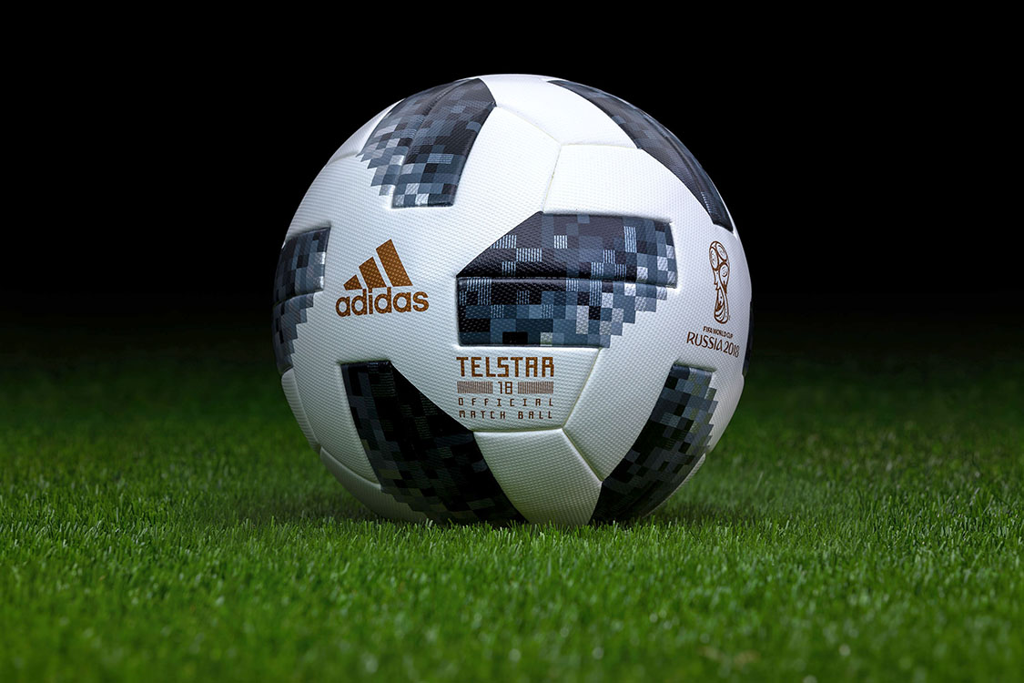 Photo of the official match-ball for FIFA World Cup in Russia 2018