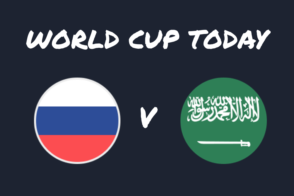 World Cup Today: The wait is over!