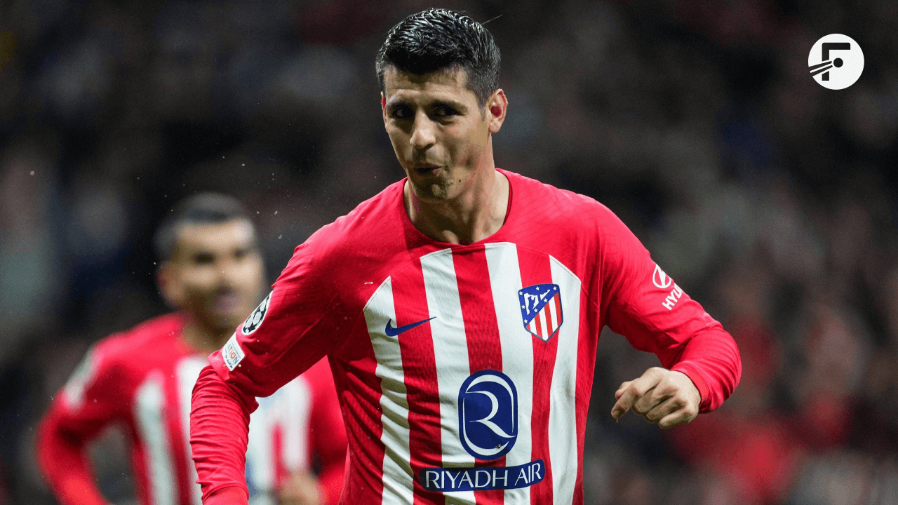 Alvaro Morata is on course to record his best-ever goalscoring season