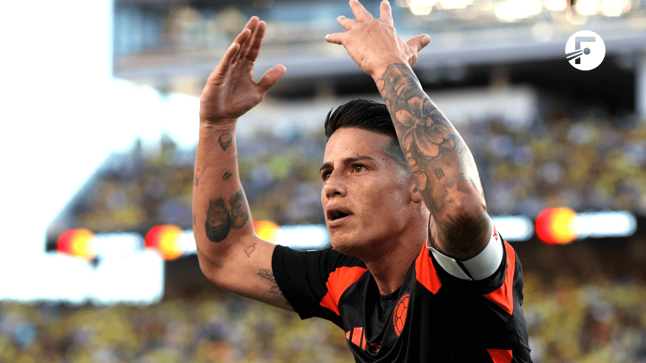 James Rodriguez is enjoying his renaissance at the Copa America