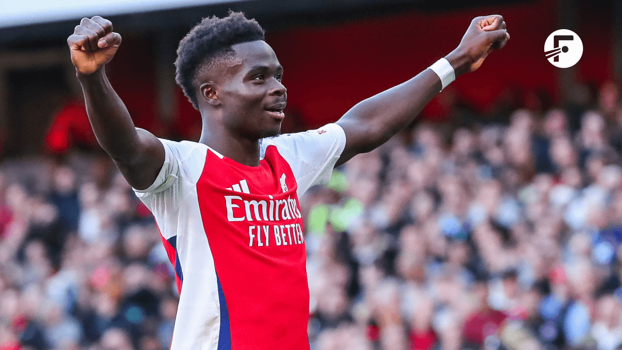 Bukayo Saka is bringing new levels to his game at Arsenal this season