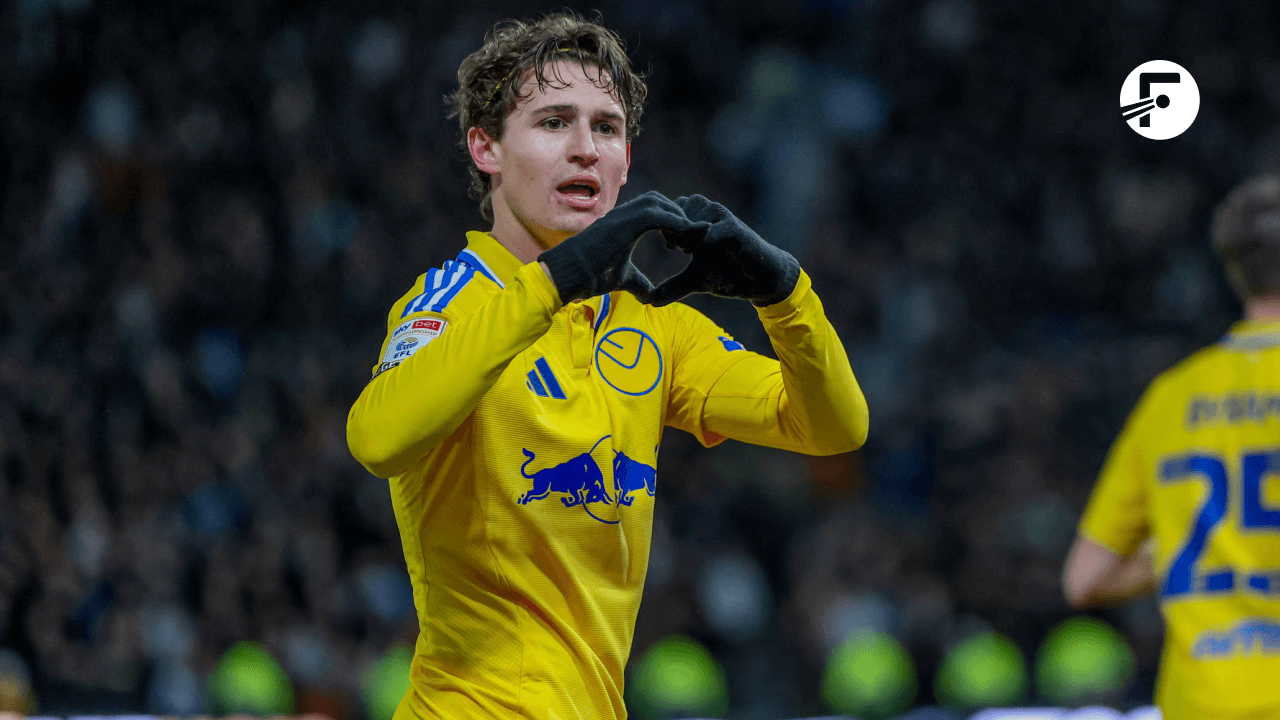 Brenden Aaronson is making the most of his second chance at Leeds