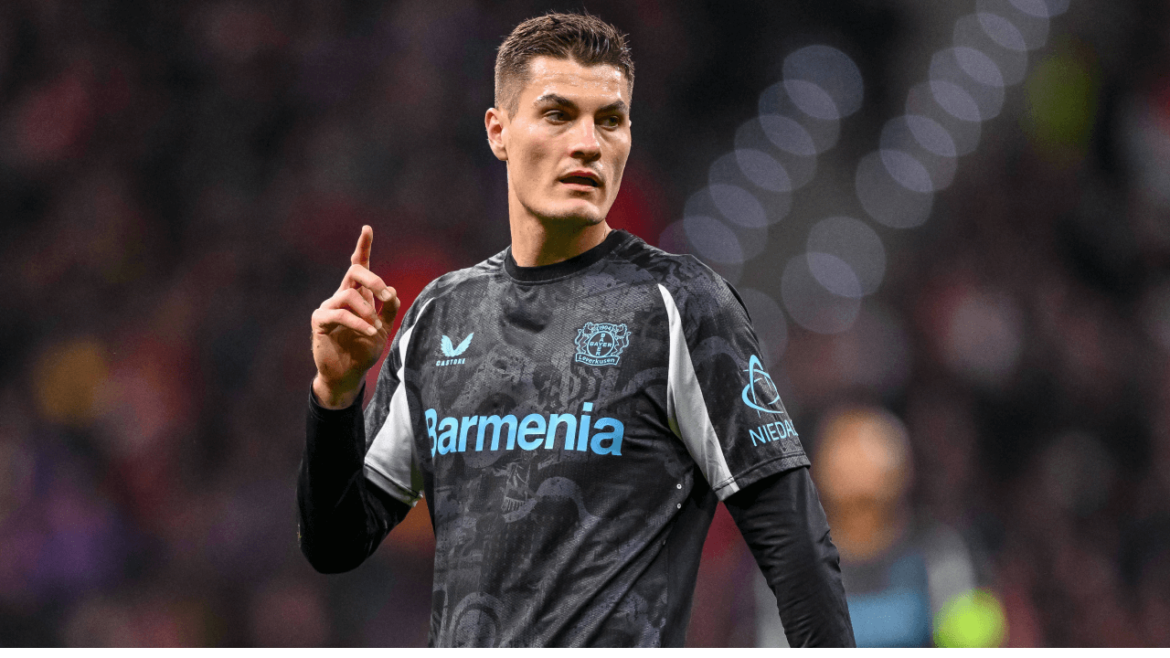 Patrik Schick is on course to beat his best season at Bayer Leverkusen