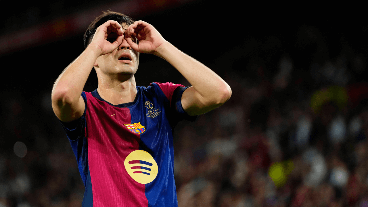 Barcelona’s Pedri has his eyes on the prize