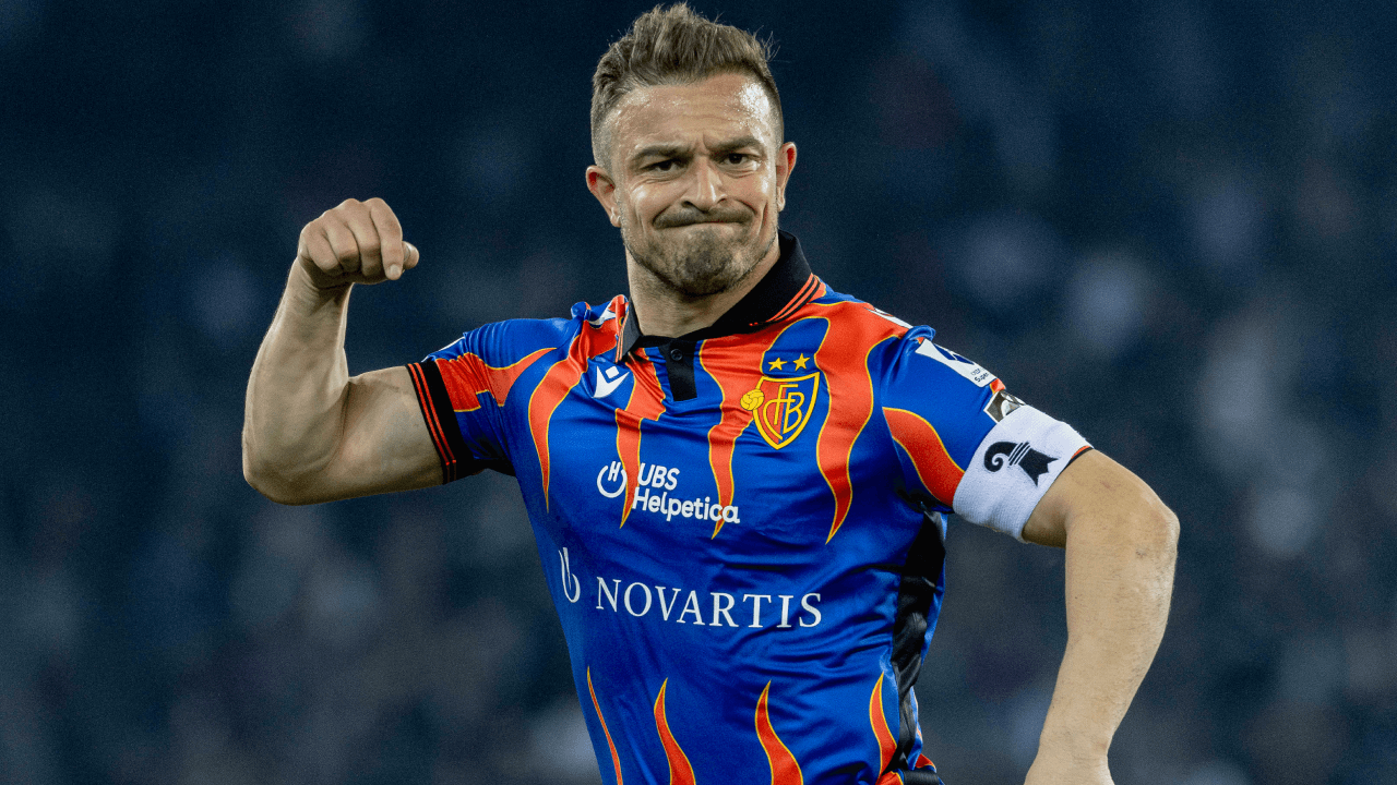 Back at Basel and loving life, Xherdan Shaqiri
